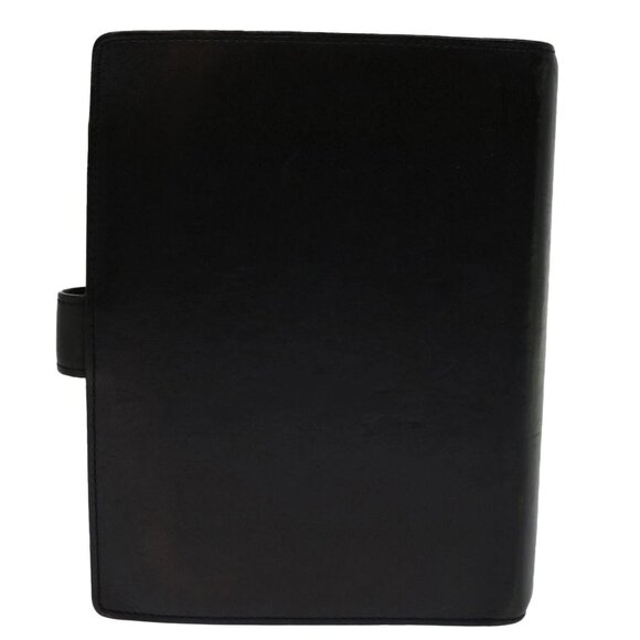 LOUIS VUITTON Nomad Agenda MM Day Planner Cover Black R20478 LV Auth bs13206 - Picture 2 of 16
